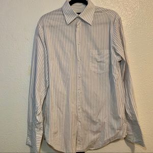 💡Men’s White Long Sleeve Dress Shirt